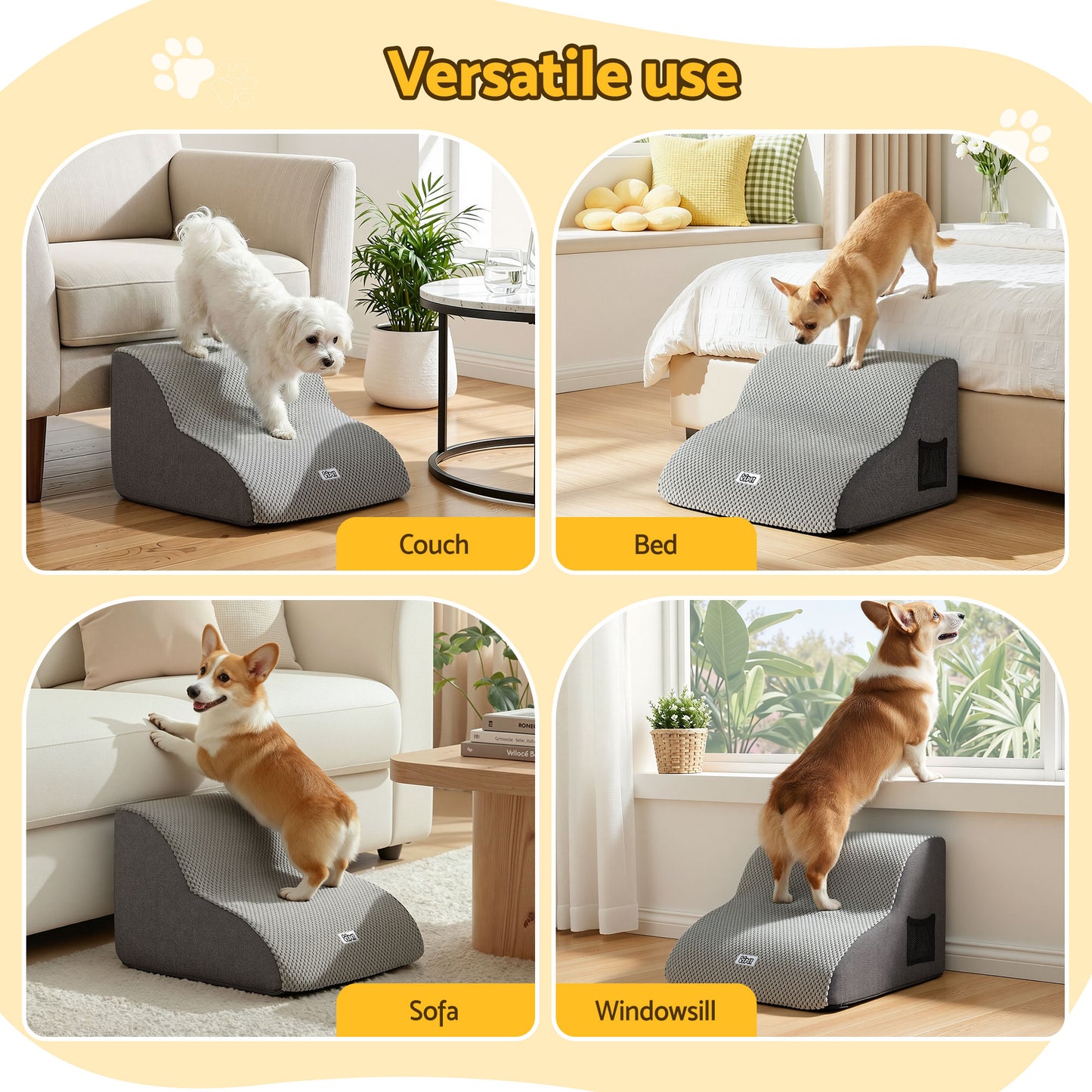 Dog Steps - Foam Pet Stairs