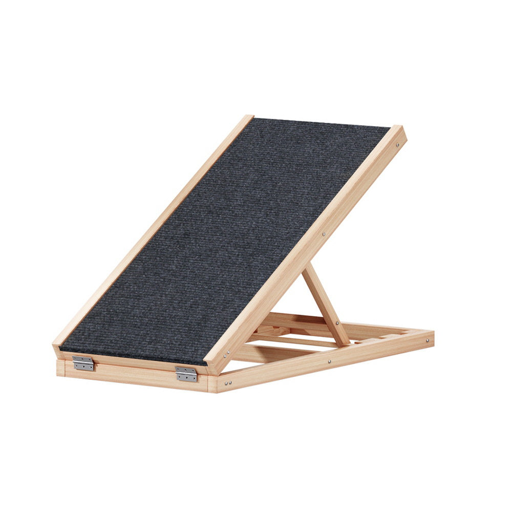 Dog Ramp 70cm Adjustable Height Wooden ramp