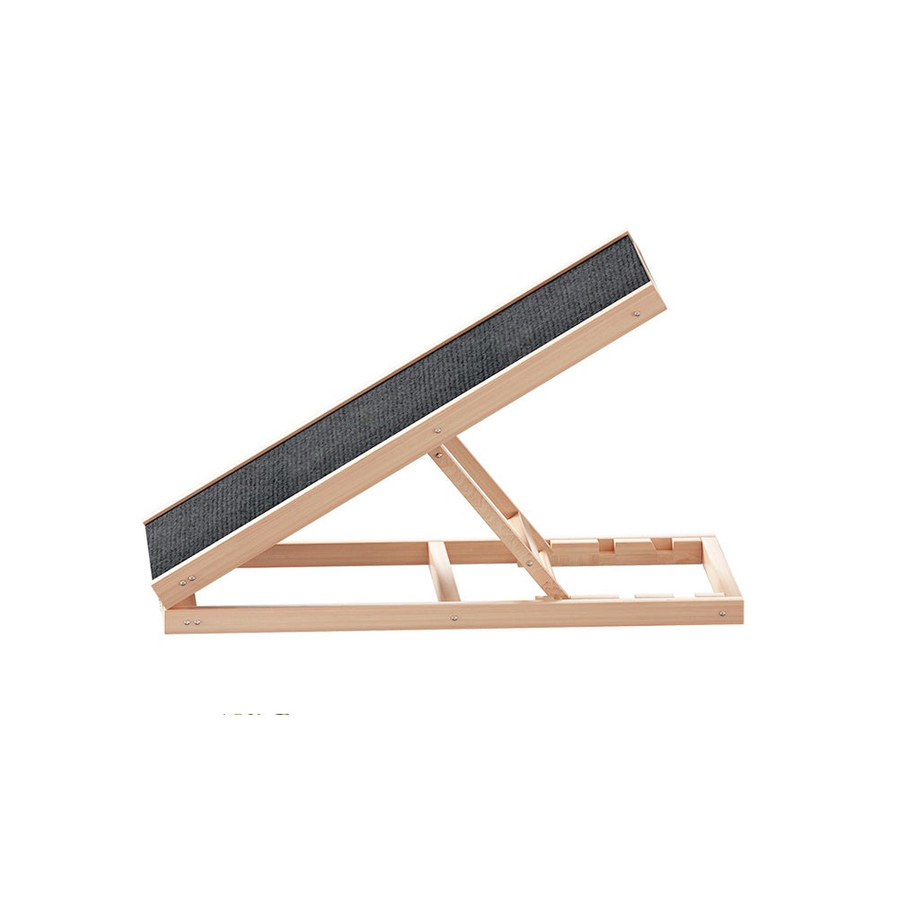 Dog Ramp 70cm Adjustable Height Wooden ramp