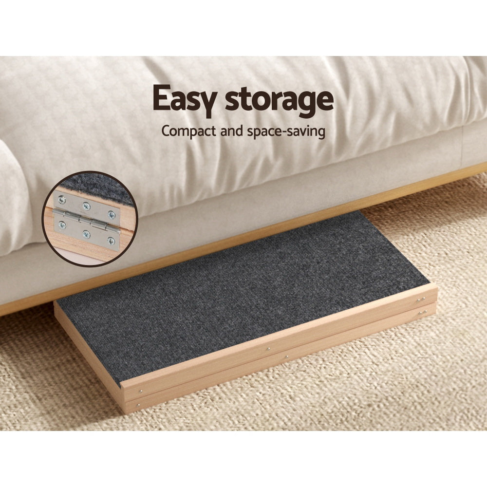 Dog Ramp 70cm Adjustable Height Wooden ramp