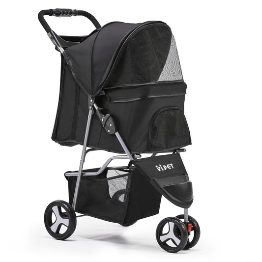Foldable dog pram/stroller