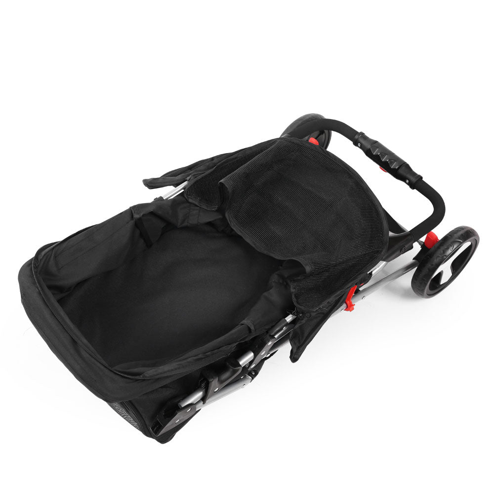 Foldable dog pram/stroller