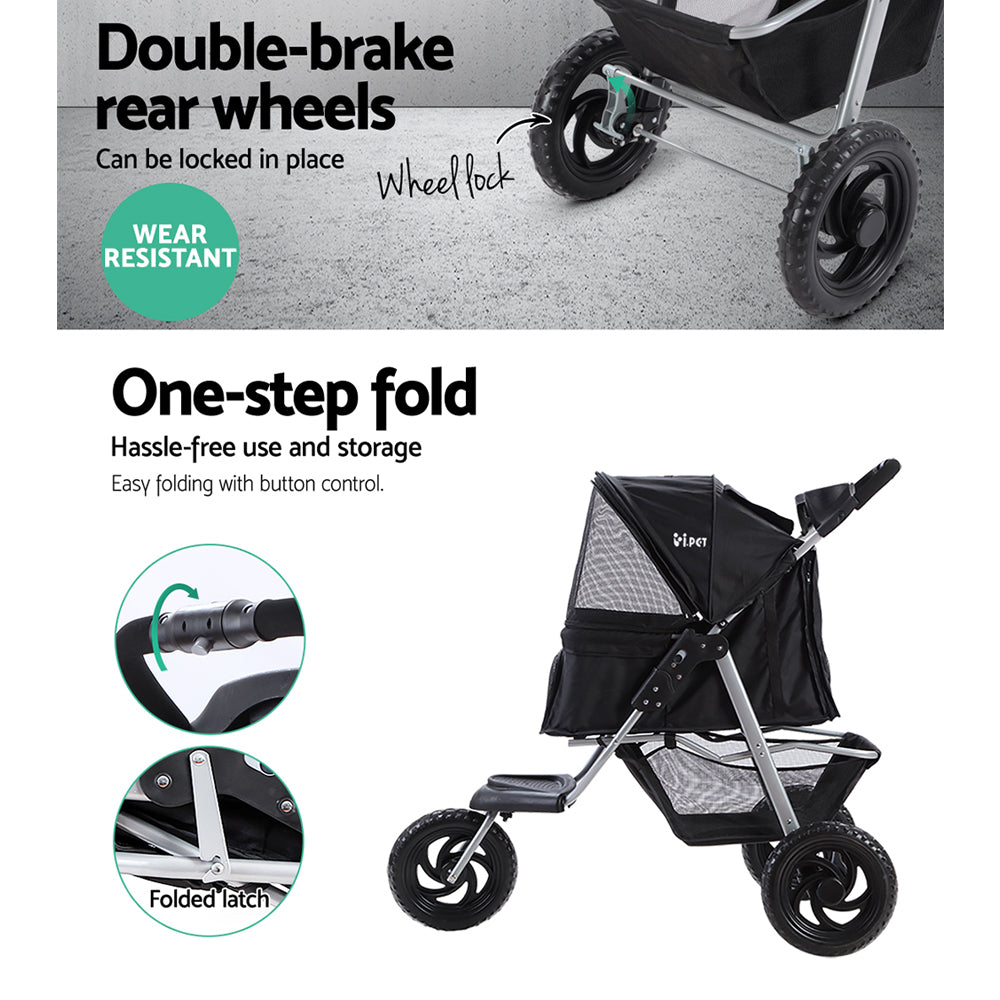 Dog stroller for senior dogs
