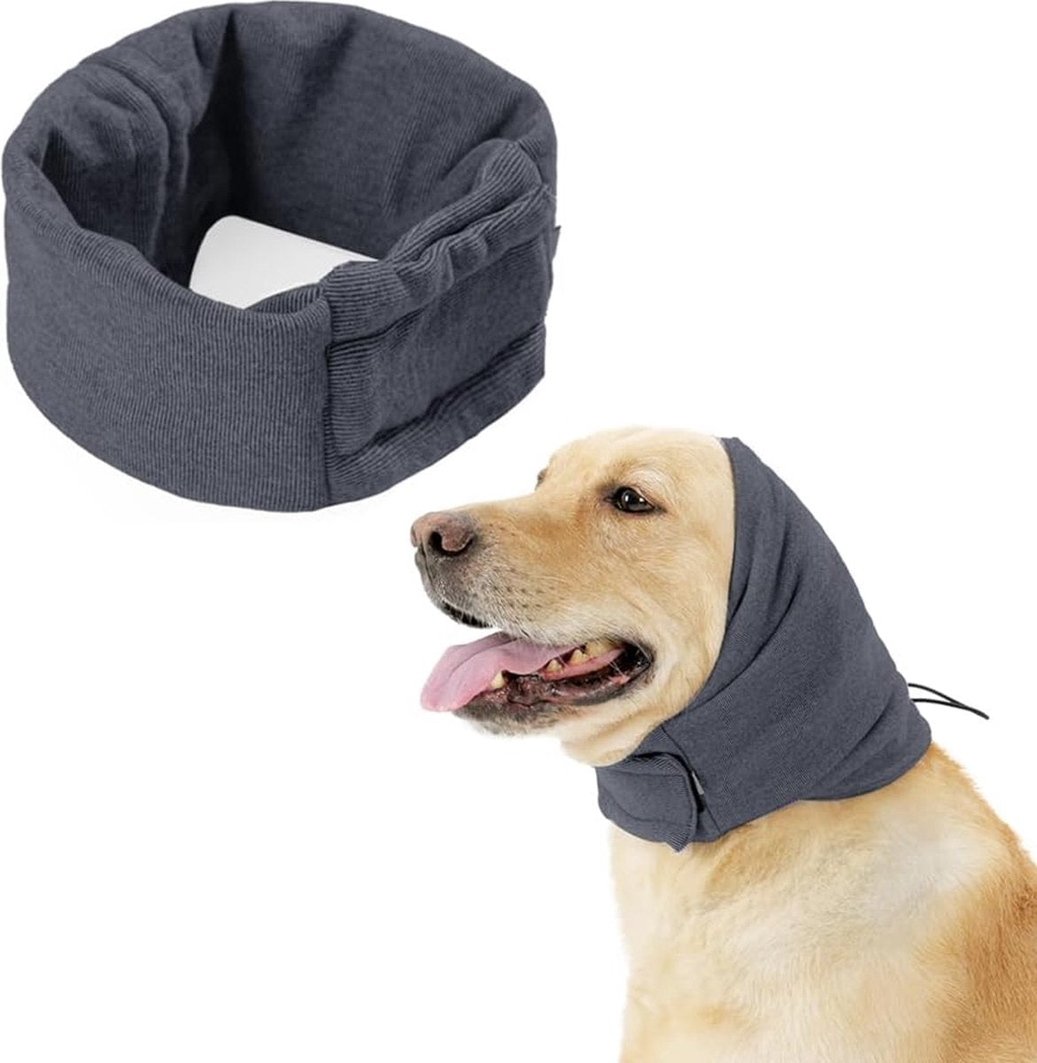 Dog Calming & Noise-Reducing Ear Protection Wraps for Dogs