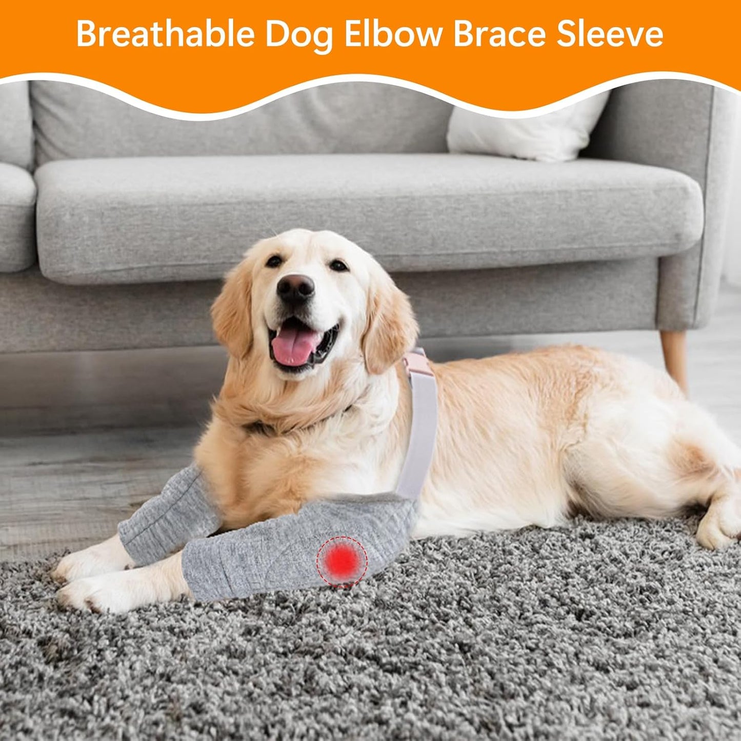 Dog Elbow Protector Adjustable dog elbow pads
