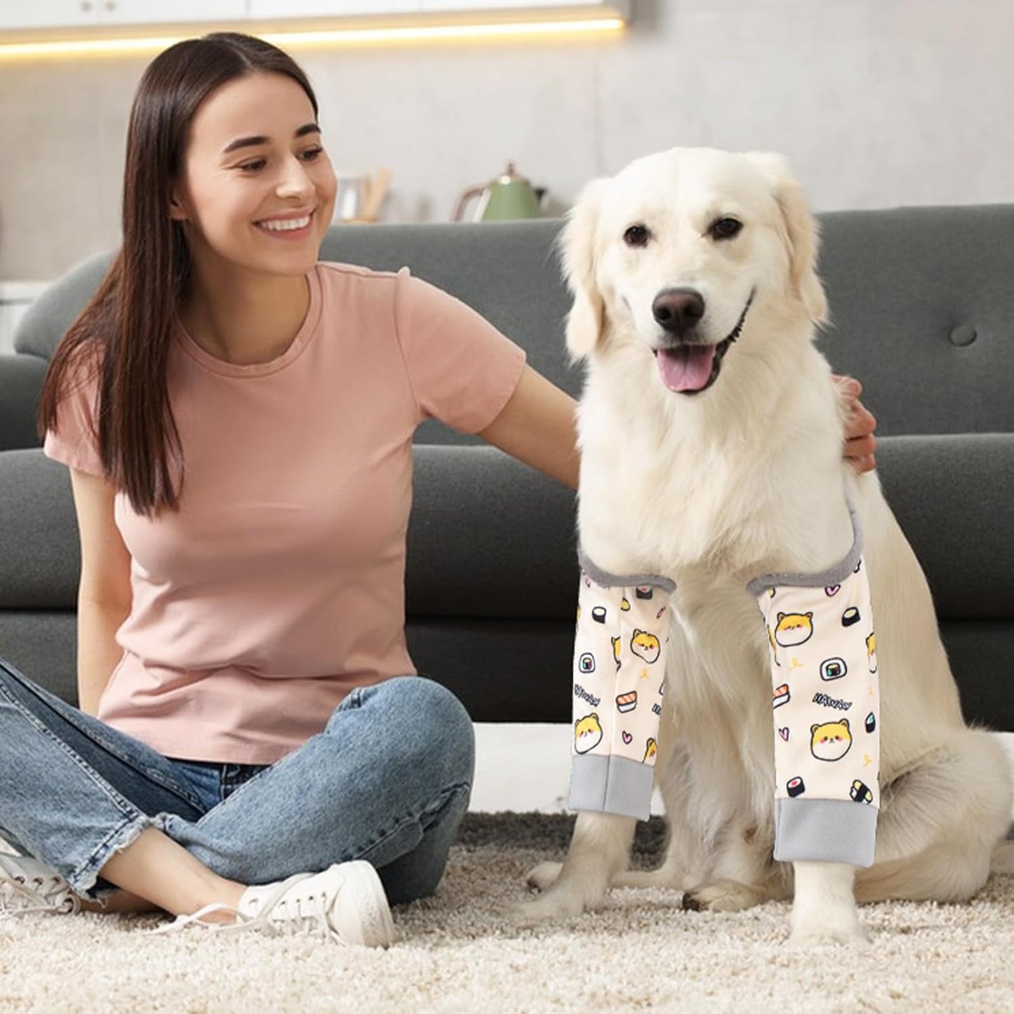 Dog Elbow Protector Adjustable dog elbow pads