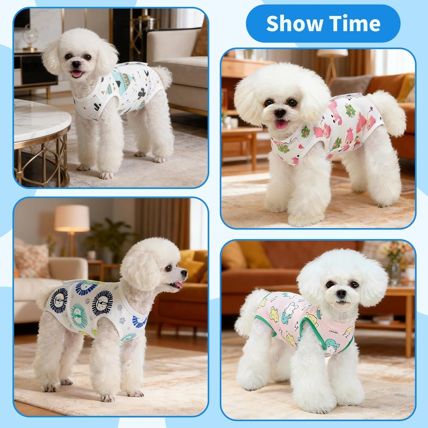 Breathable Dog Surgery Recovery Suit and Surgical Spay Onesie