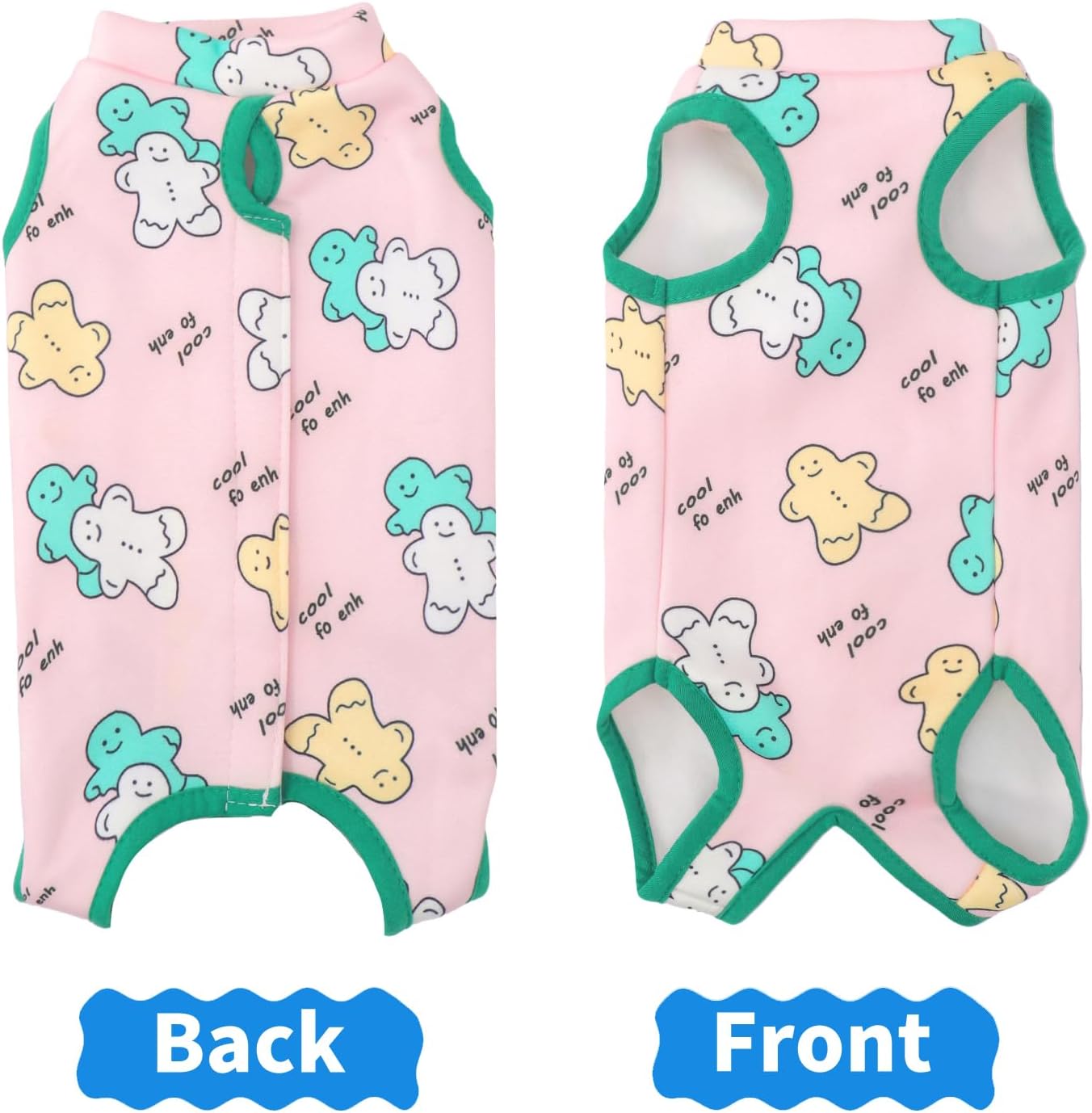 Breathable Dog Surgery Recovery Suit and Surgical Spay Onesie