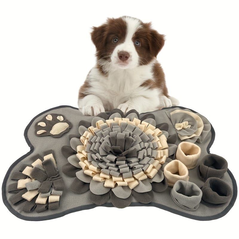 Dog Snuffle Mat for Slow Feeding, Mental Stimulation, and anxiety relief