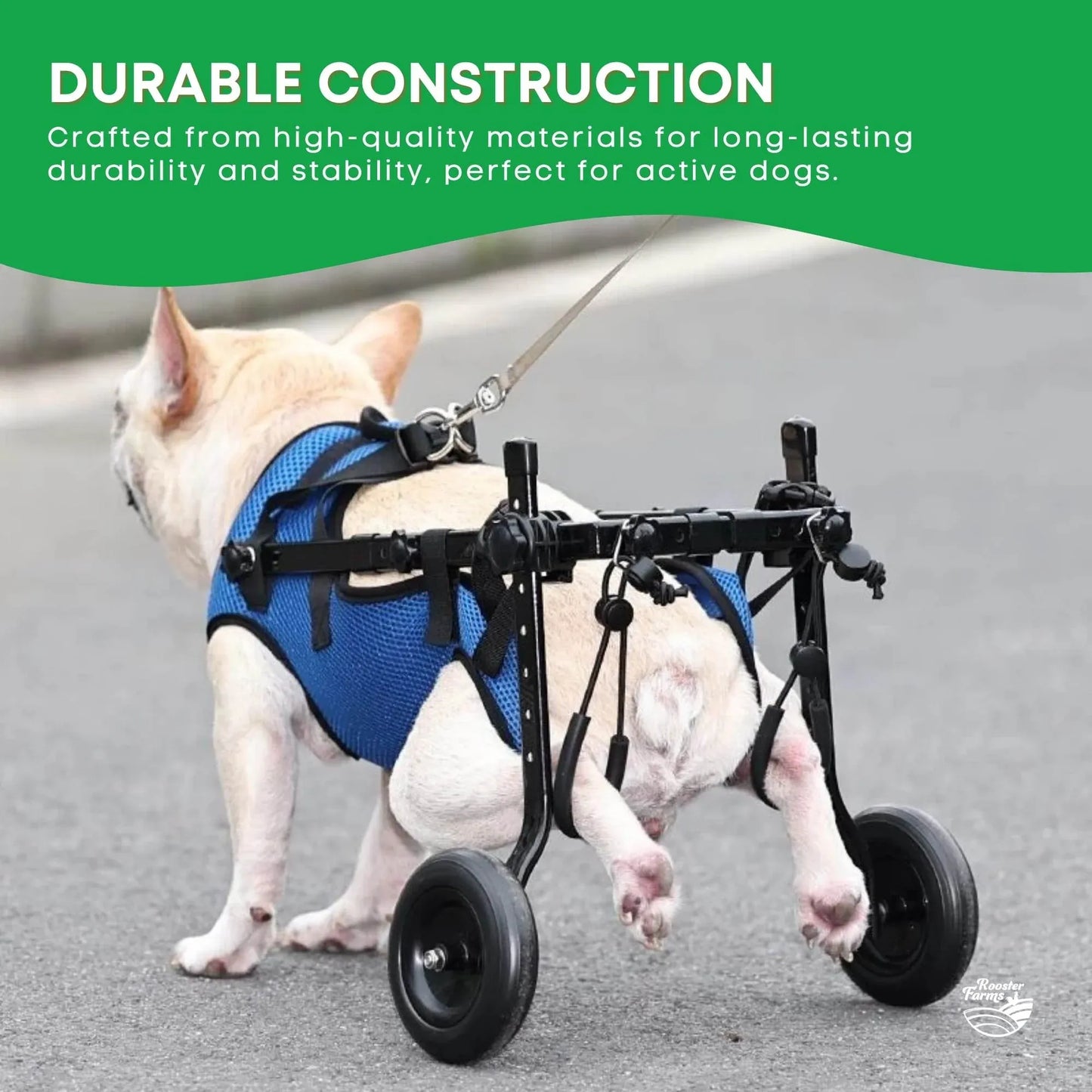 Dog Wheelchair - back leg support harness