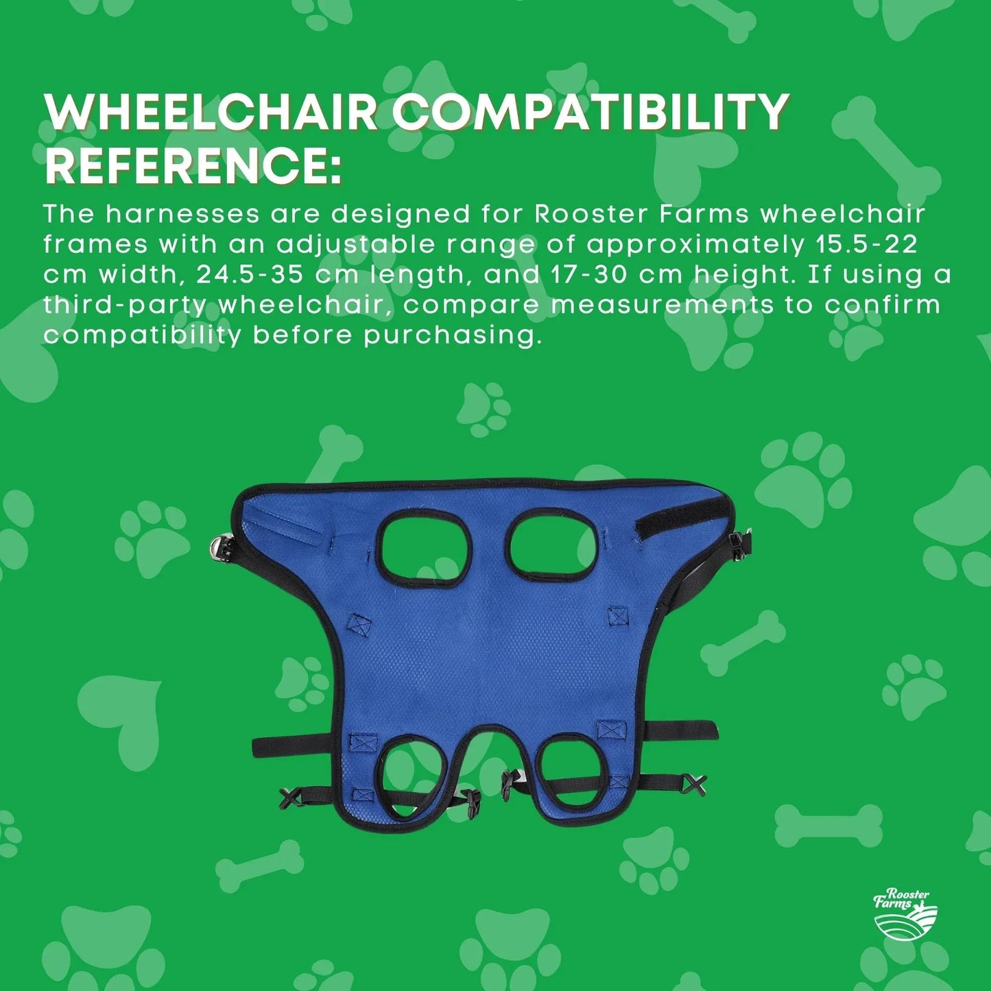 Replacement Harness for Dog Wheelchair