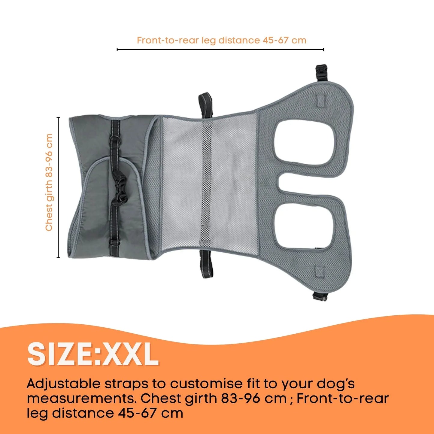 Replacement Harness for Dog Wheelchair