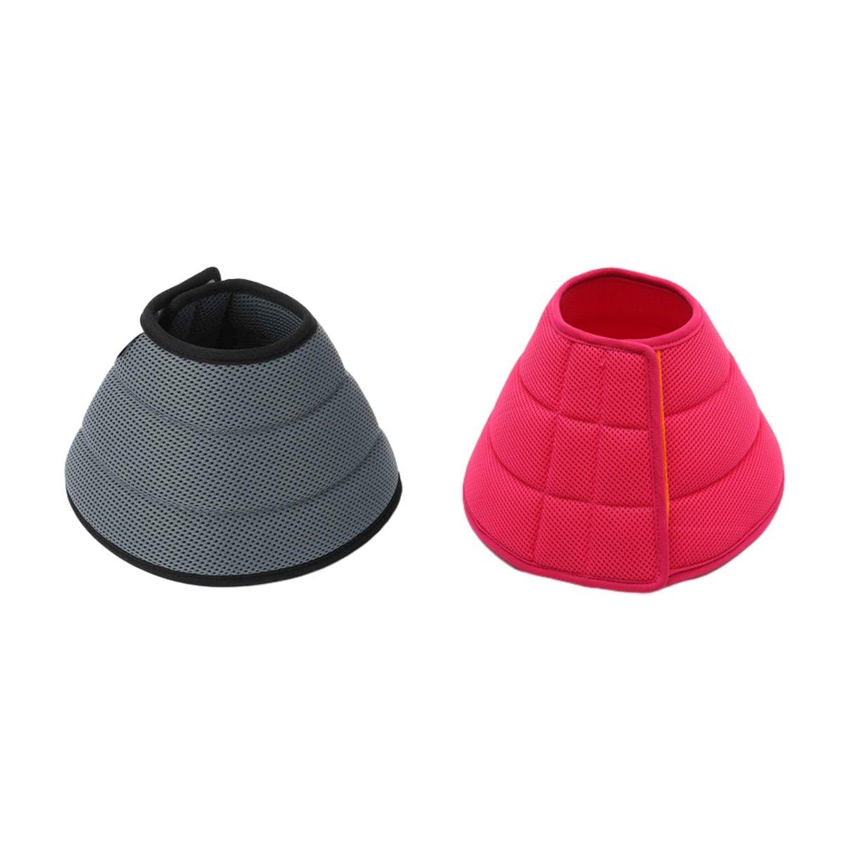 Fabric Elizabethan collar for dogs