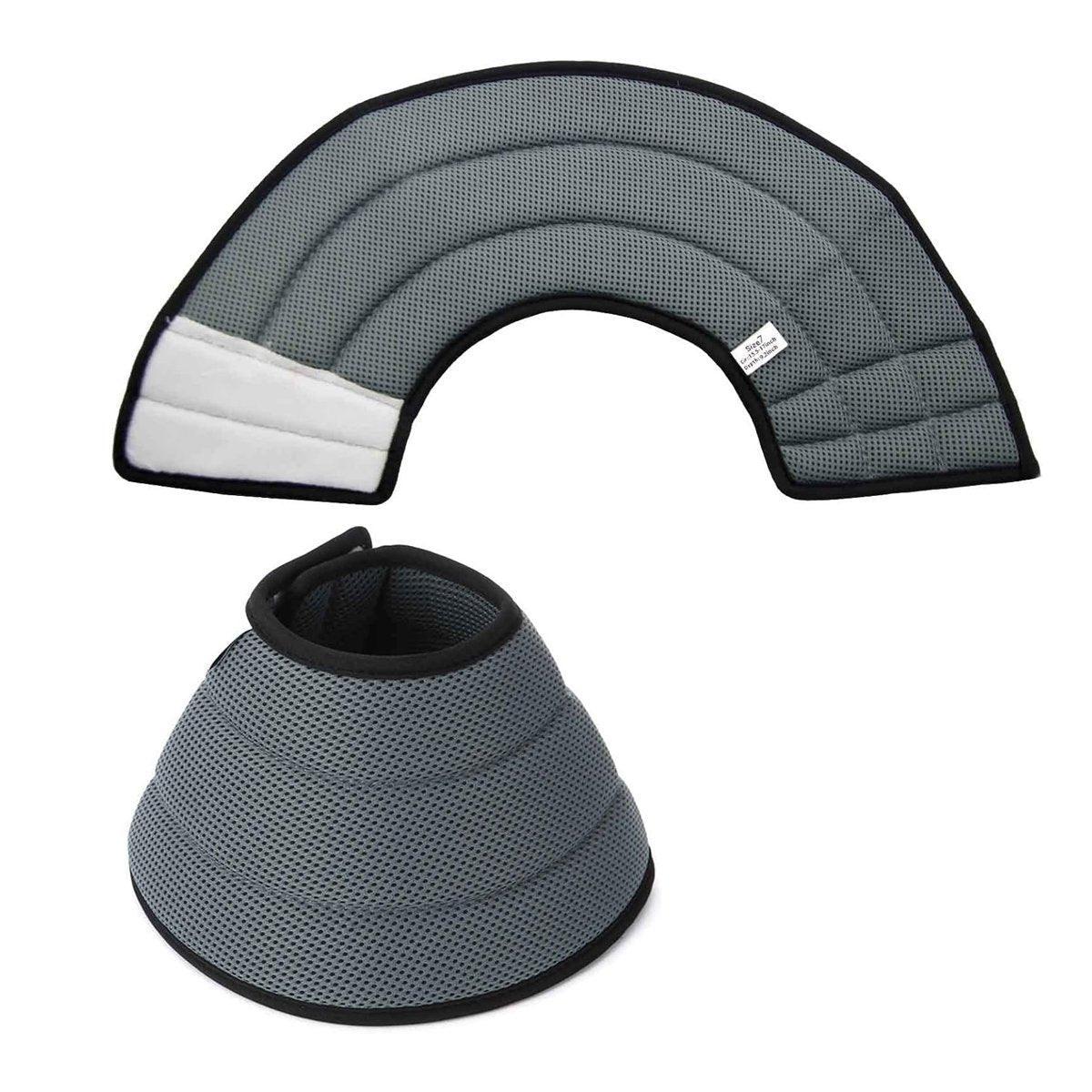 Fabric Elizabethan collar for dogs