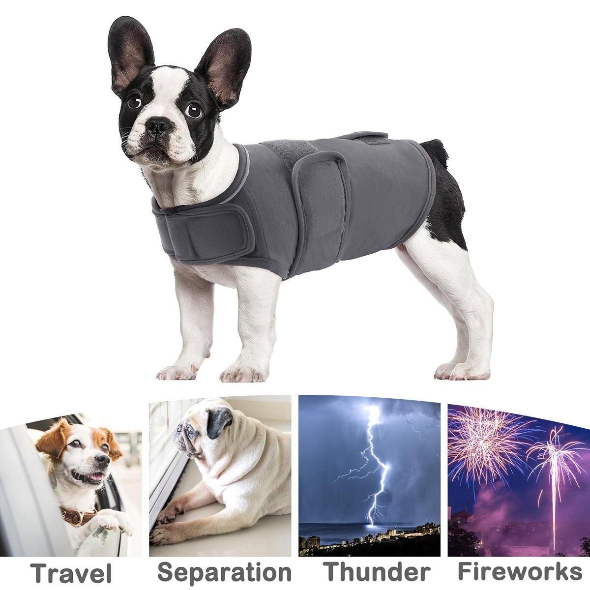 Pet Comfort Dog Relief Vest Jacket Soft Anxiety Coat for Dogs