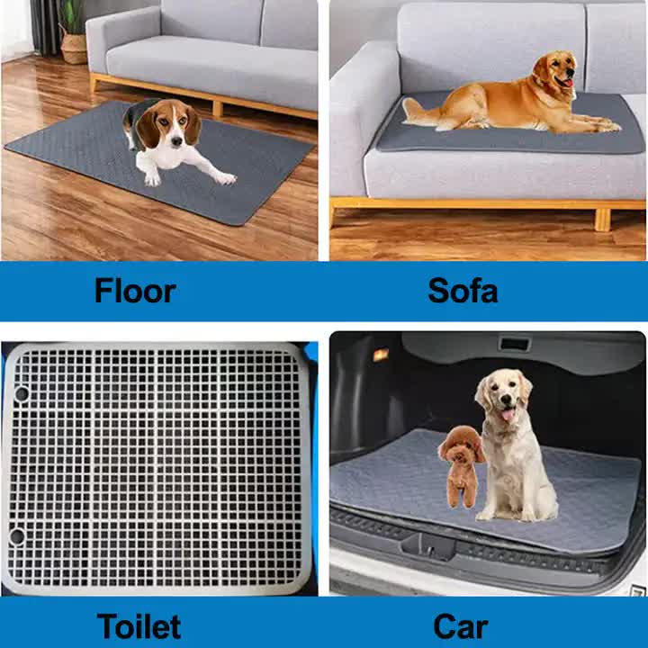 2 PCS Washable Waterproof Pet Pads