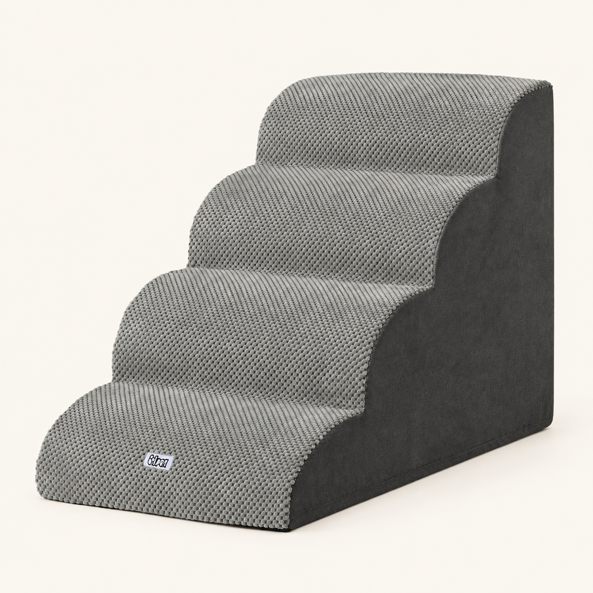 grey four step pet step 