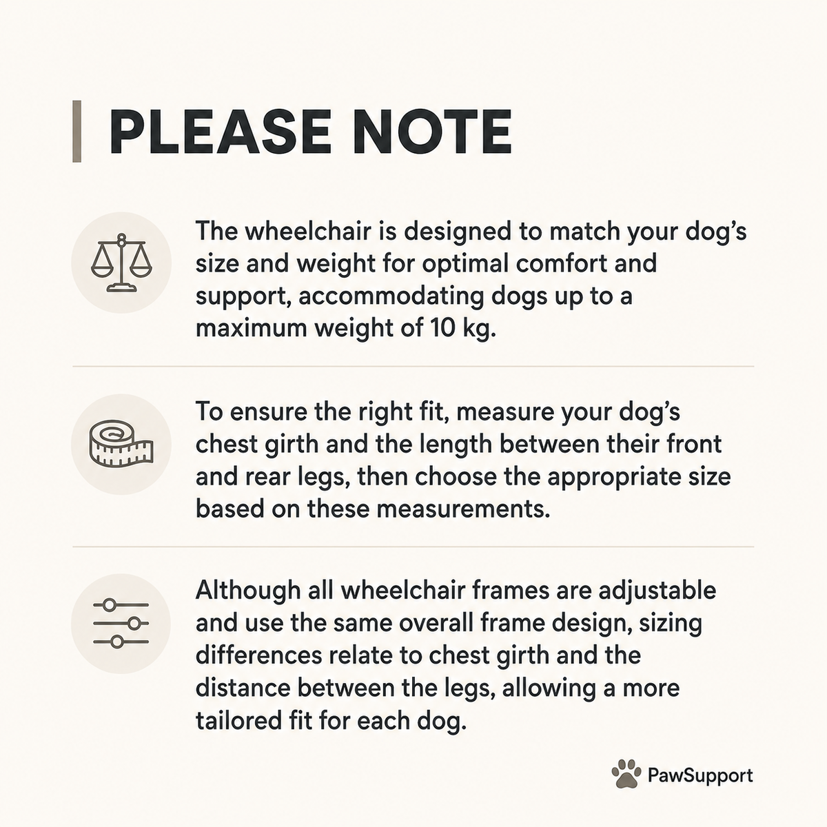 important info note