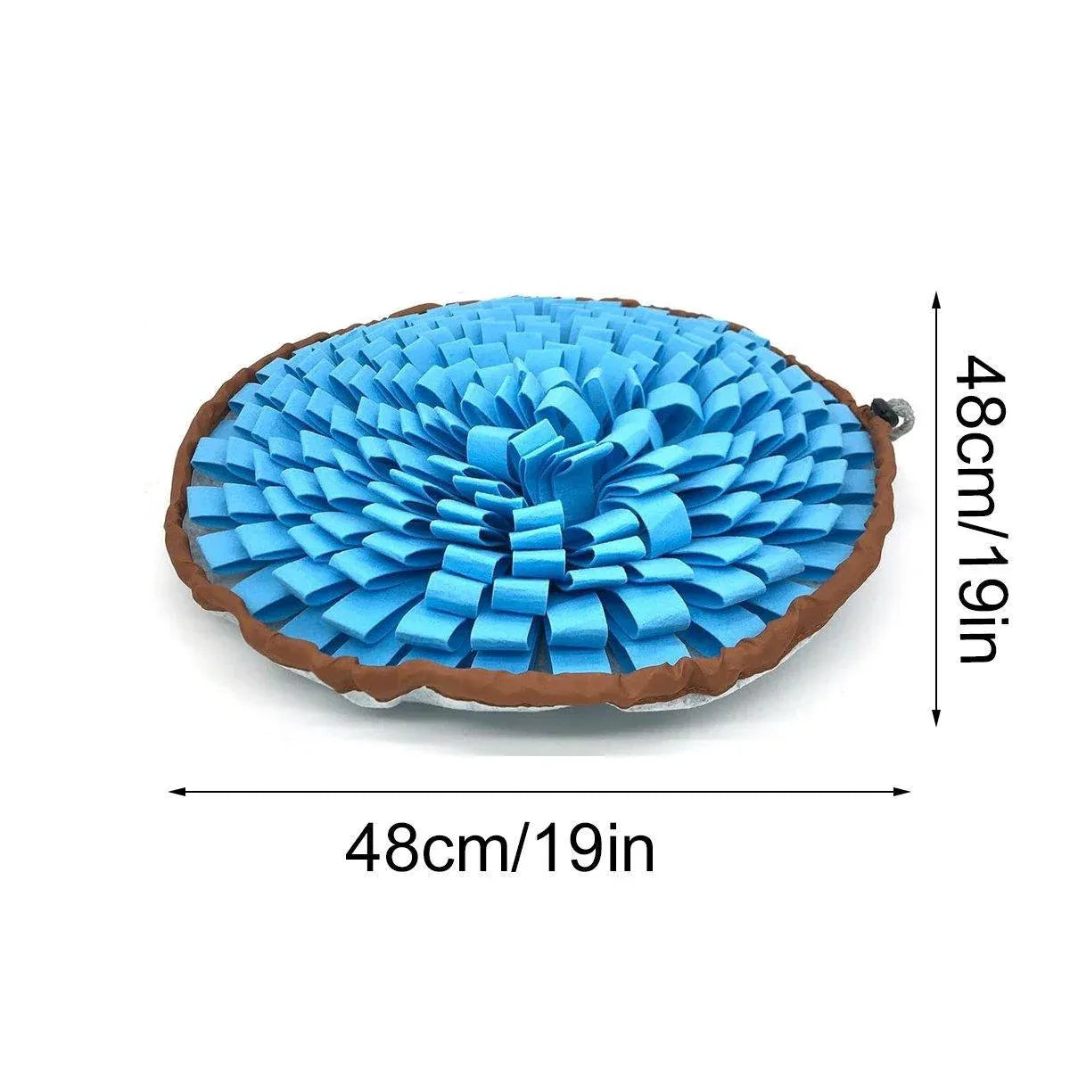 snuffle mat with measurements